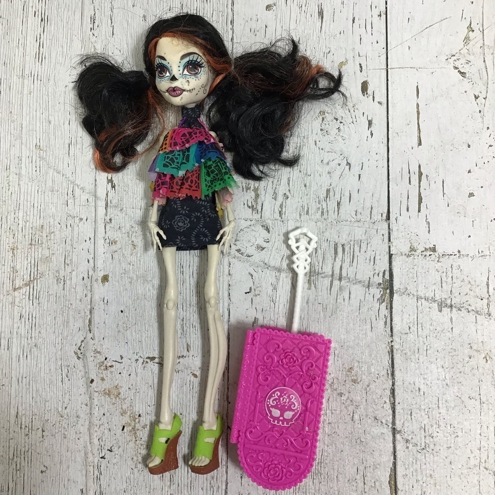 Mattel Monster High Skelita Calaveras Doll Scaris City of Frights Toy​​​​​